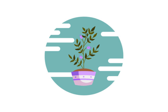 Cute Flowers Icon Graphics and Illustrations Review