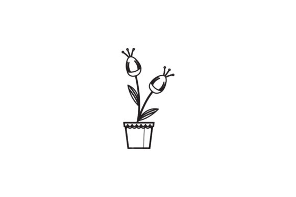 Flowers Color Line Style Graphics Freebies Review