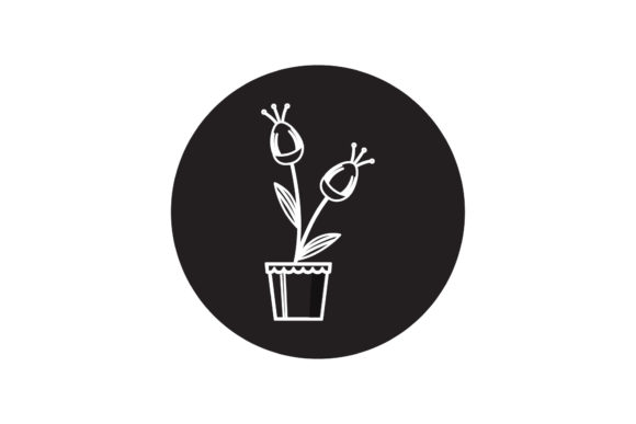 Flowers Color White Line Style Graphics & Freebies Review