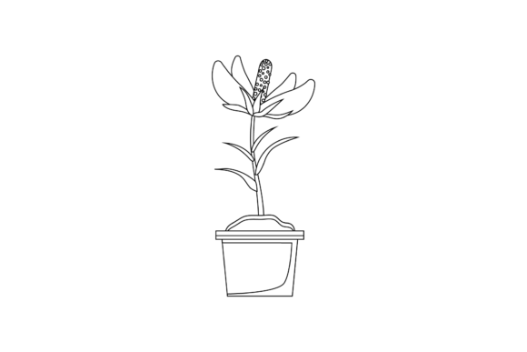 Flowers Pot Botanical Embroidery Review