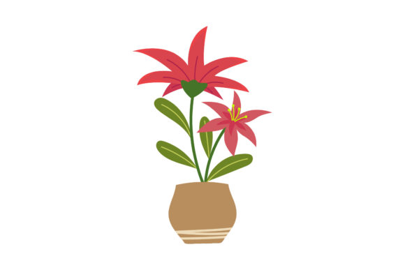 Flowers Pot Garden Graphics and Illustrations Review