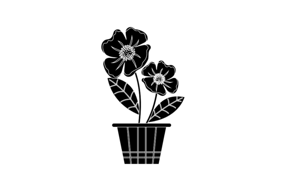 Flowers Summer Plant Black Style Graphics Freebies
