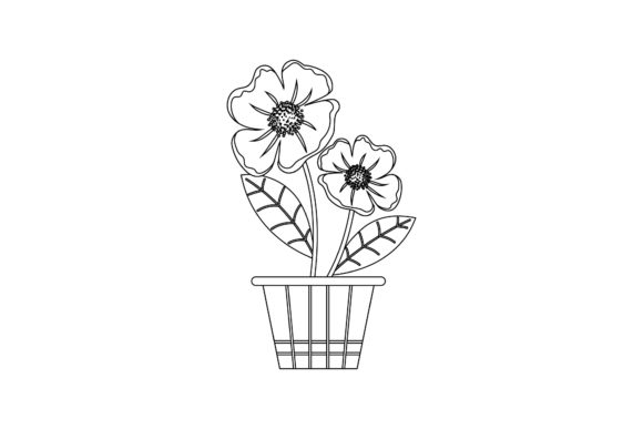 Flowers Summer Plant Outline Embroidery Review