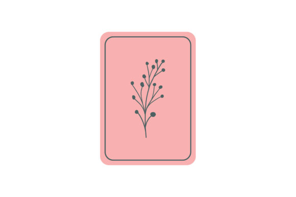 Pink Flowers Icons: Graphics and Illustrations for Branding