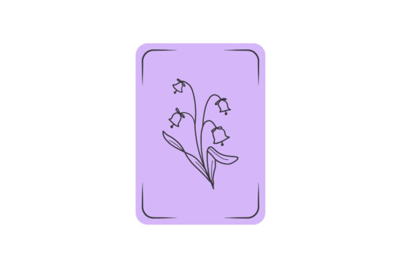 Purple Flowers Icon Review for Embroidery Projects