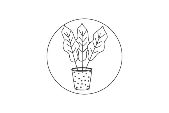 Review: Flowers and the Pot Line Style Embroidery Design